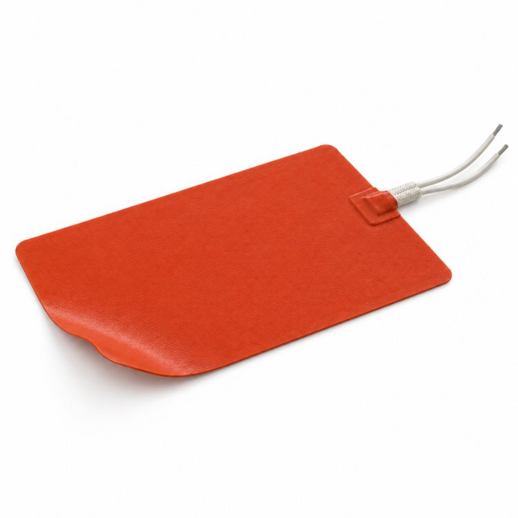 Flexible silicone pad heaters for surface heating