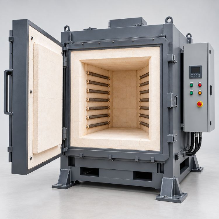 Custom industrial furnaces for high-temperature processes