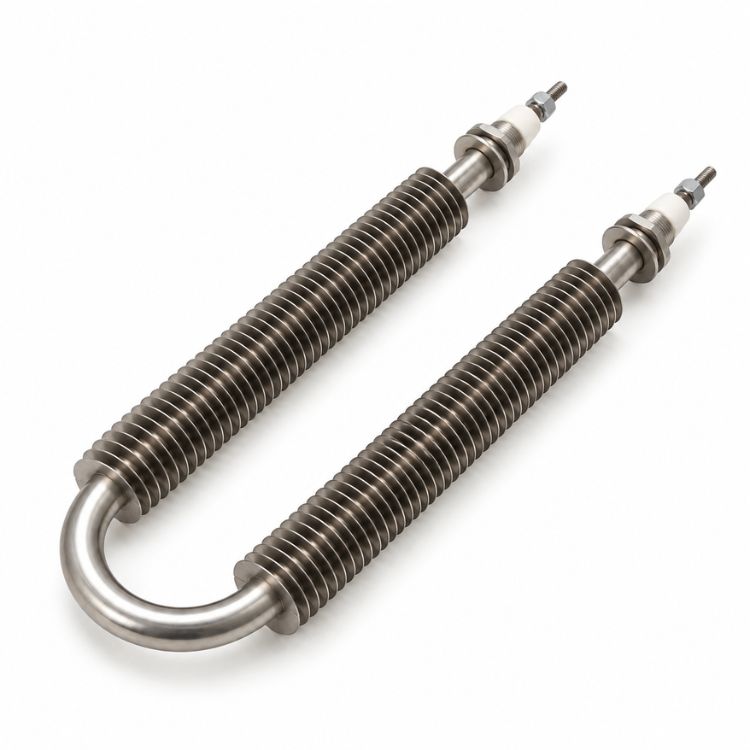 Industrial air heaters for ducts and ovens